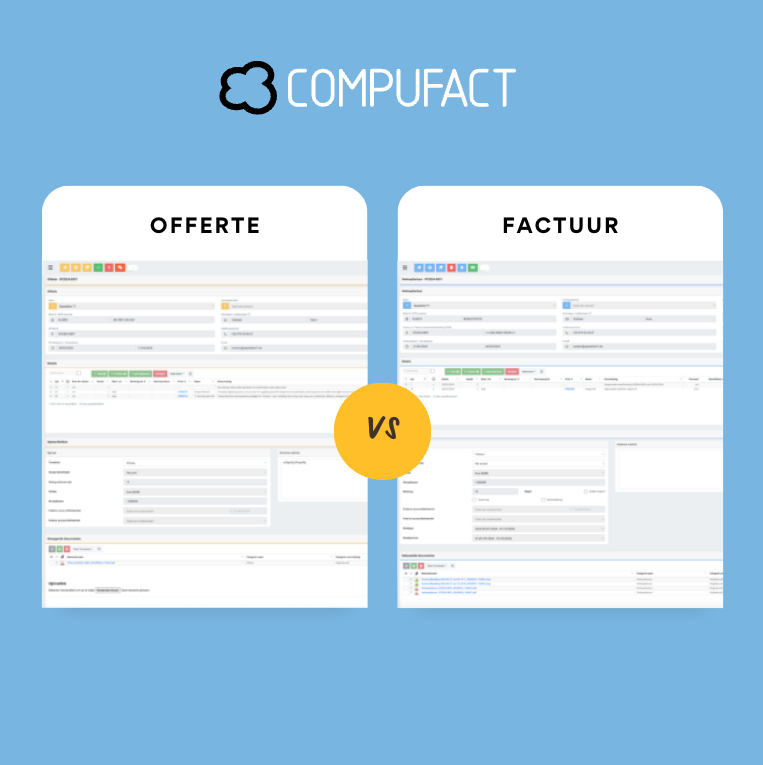 Offerte Format Ritten Hoeveel mag een factuur afwijken van een offerte in België?